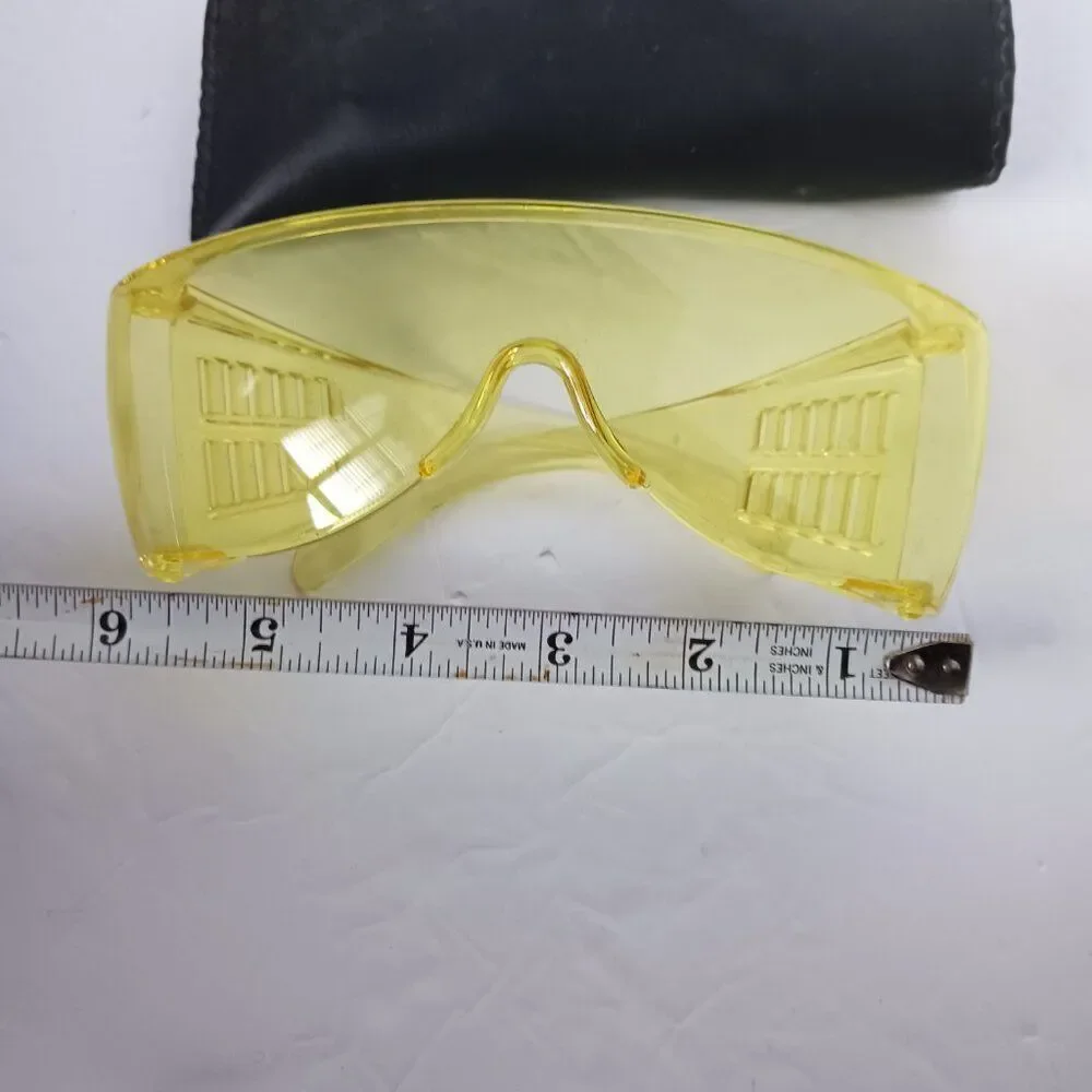 Vintage North Y2K Yellow X-Tray Large Glasses